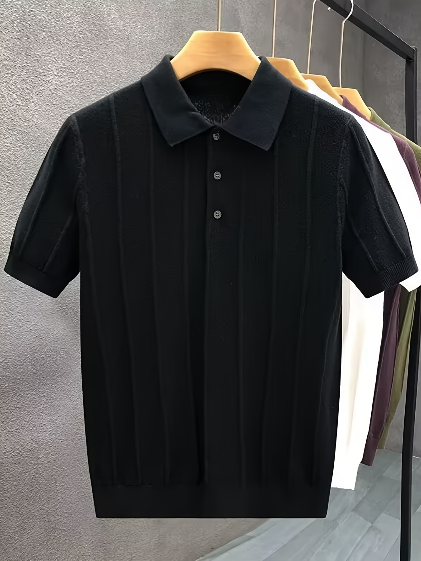 Polo Shirt Pique - Luksusowa koszulka polo z krótkim rękawem