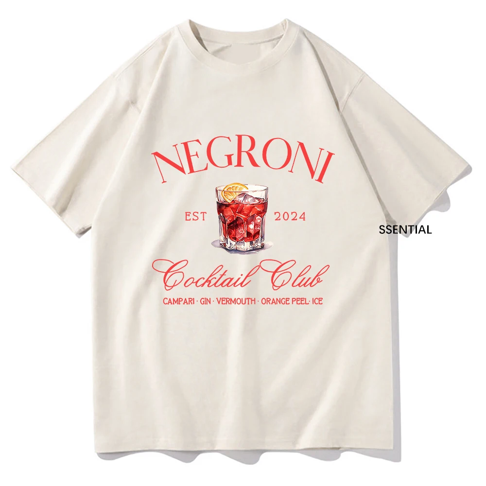 Tee Graphic Print - Negroni Social Club t-shirty moda odzież