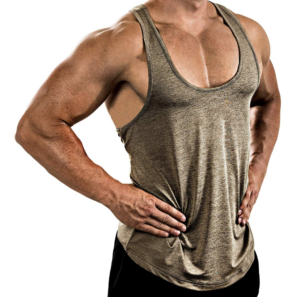 Tank Top Muscle - Męska koszulka fitness bez rękawów z