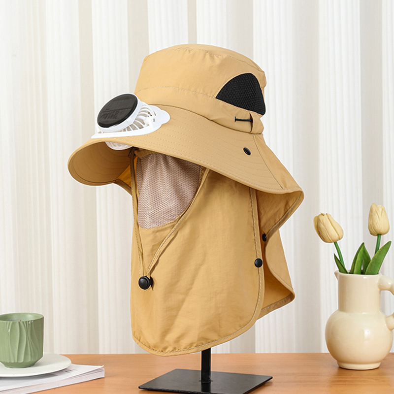 Bucket Hat Straw - Męski kapelusz z szerokim rondem i