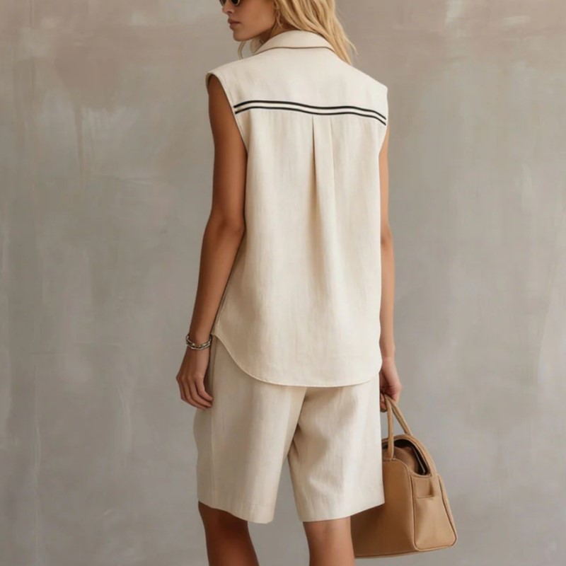 Letnie komplety damskie z mies – Linen Shirt Breathable recenzja i cena