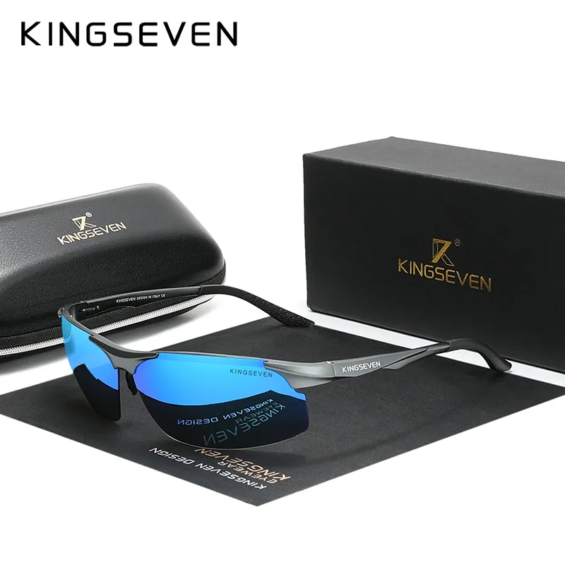 Okulary przeciwsłoneczne KINGS – Sunglasses Aviator Polarized recenzja i cena
