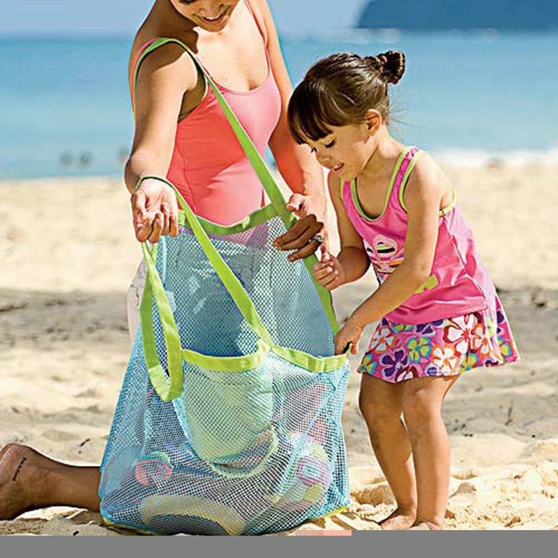 Przenośna siatkowa torba dla d – Beach Towel Large recenzja i cena