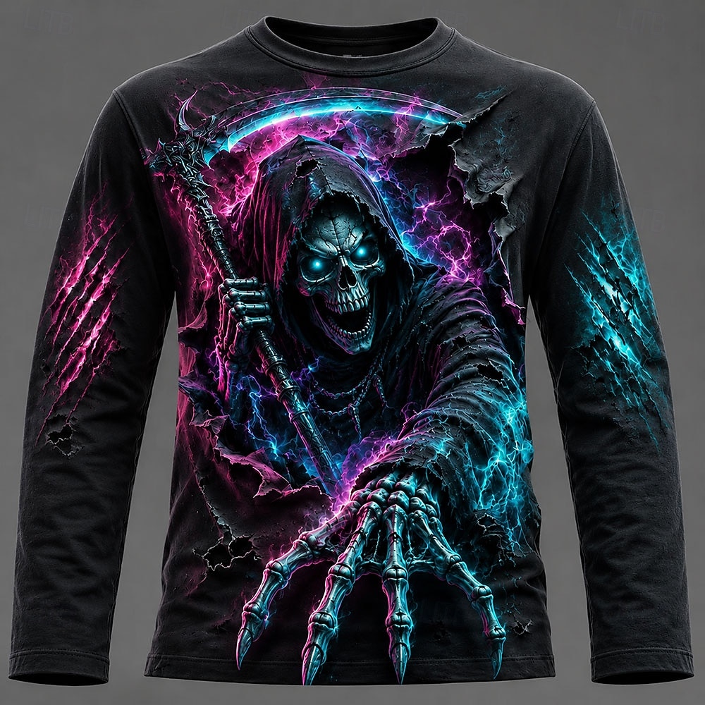 Męska koszulka z długim rękawe – Tee Graphic Print recenzja i cena