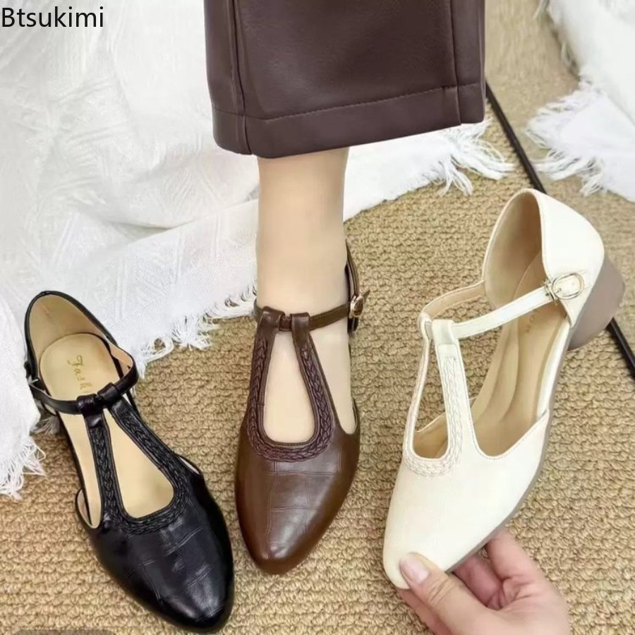 Nowe Letnie Damskie Retro Ażur – Casual Sandal Leather recenzja i cena