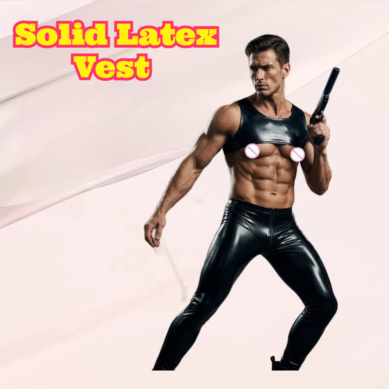 Obcisła, krótka kamizelka z la – Tank Top Muscle recenzja i cena