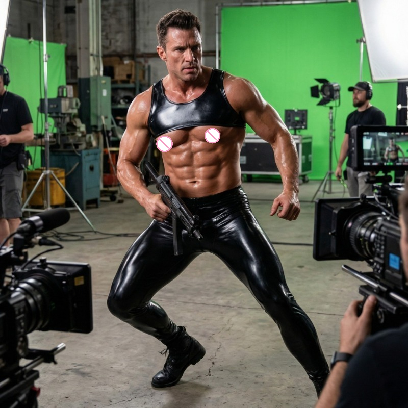 Obcisła, krótka kamizelka z la – Tank Top Muscle recenzja i cena