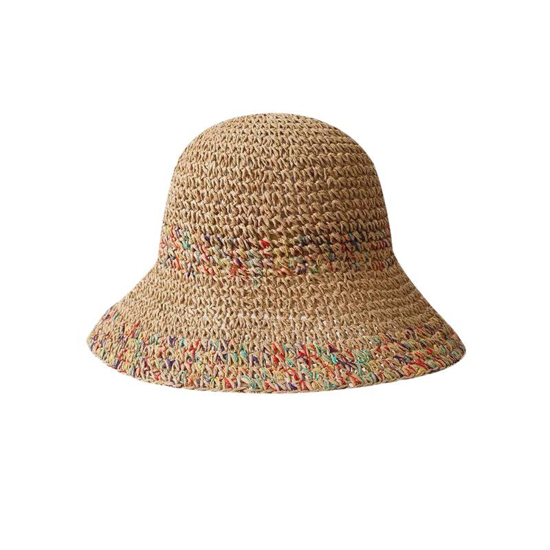 Damski ręcznie pleciony kapelu – Bucket Hat Straw recenzja i cena