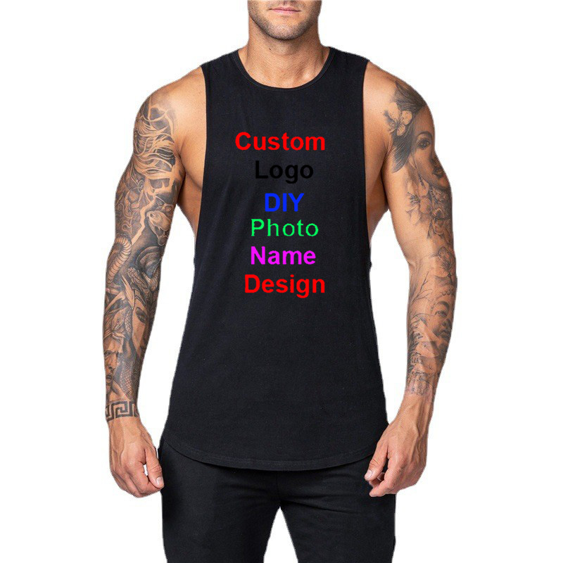 DIY dostosowane logo marka pod – Tank Top Muscle recenzja i cena