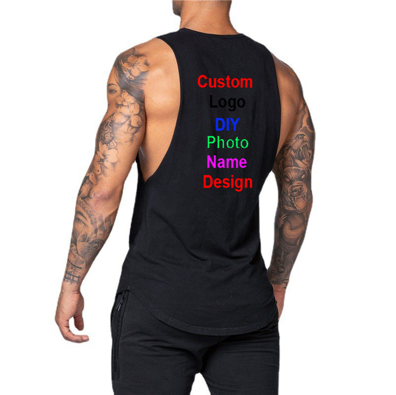 DIY dostosowane logo marka pod – Tank Top Muscle recenzja i cena