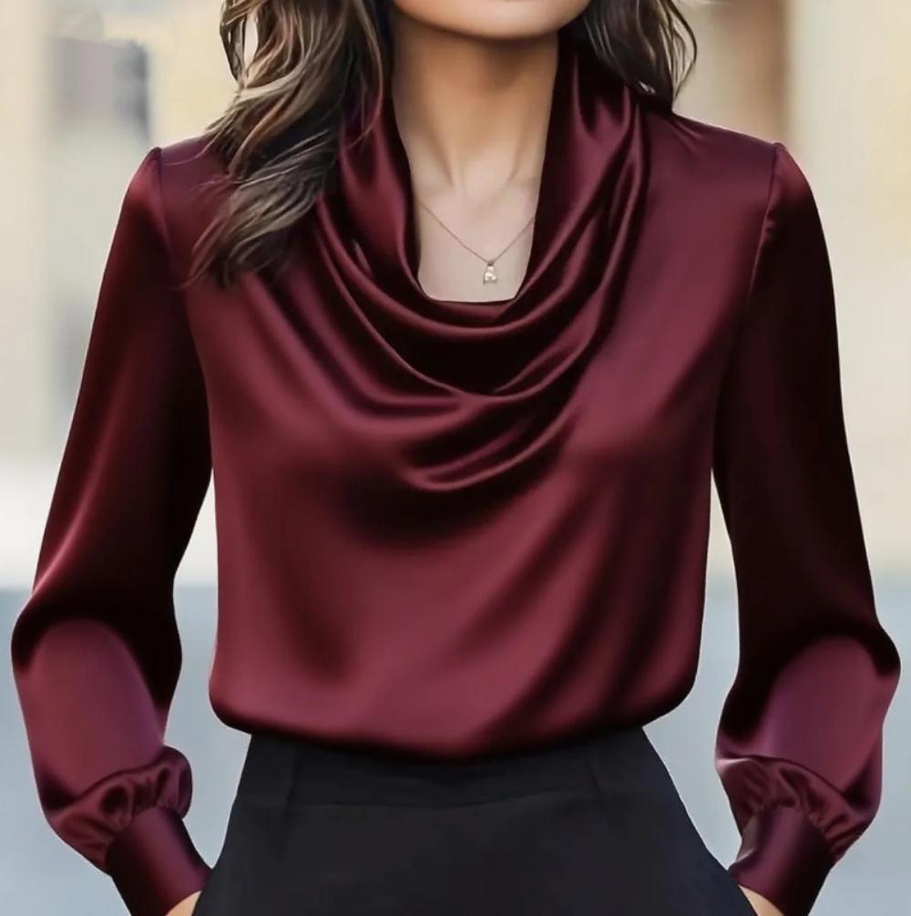 Jesienna moda elegancki temper – Shirt Camp Collar recenzja i cena