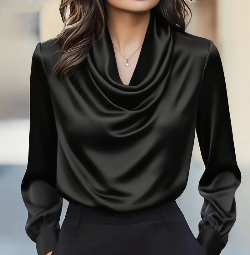 Jesienna moda elegancki temper – Shirt Camp Collar recenzja i cena