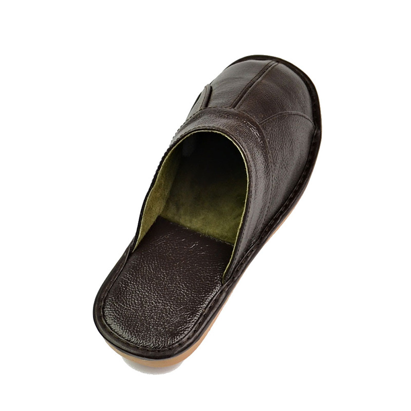 Mntrerm wiosna Slip On kapcie  – Flip Flop Leather Men recenzja i cena