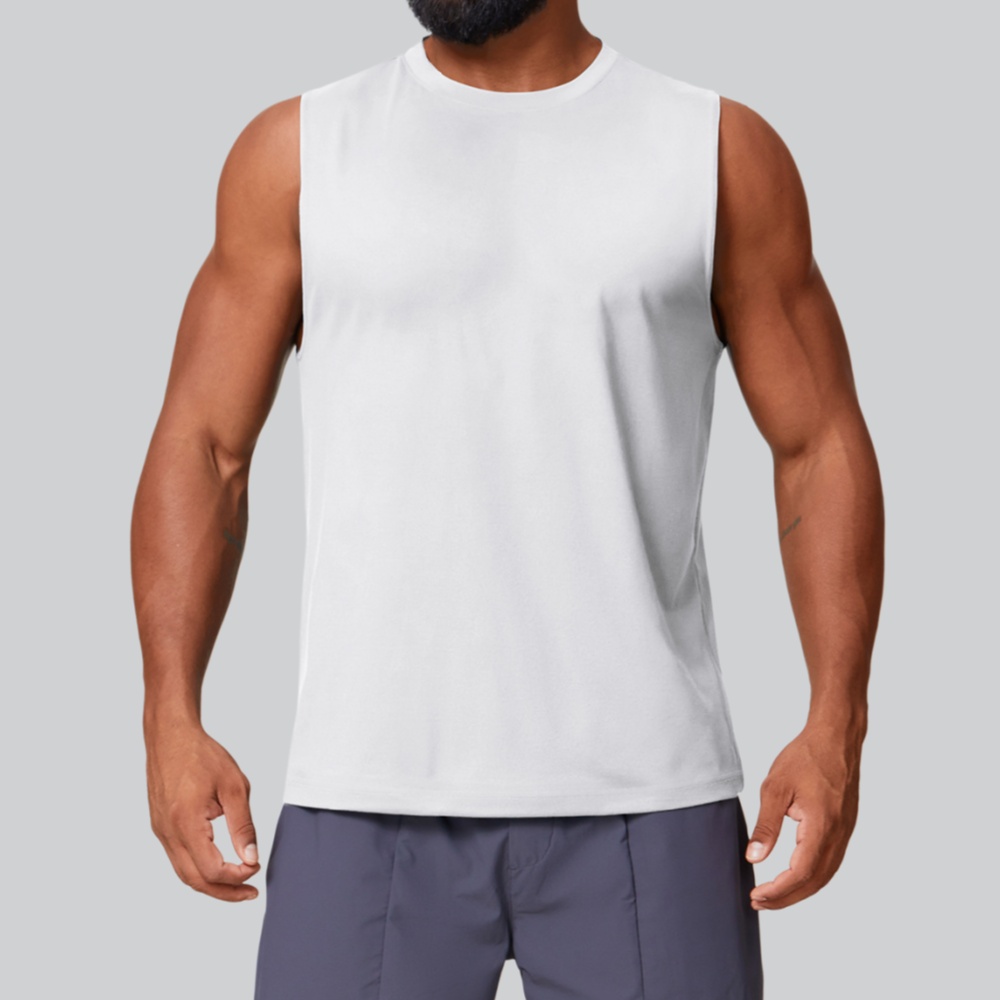 Męskie koszulki bez rękawów na – Tank Top Muscle recenzja i cena