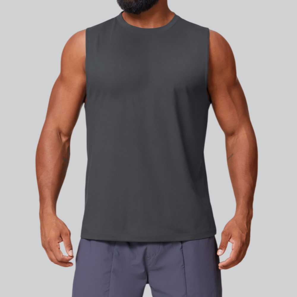Męskie koszulki bez rękawów na – Tank Top Muscle recenzja i cena