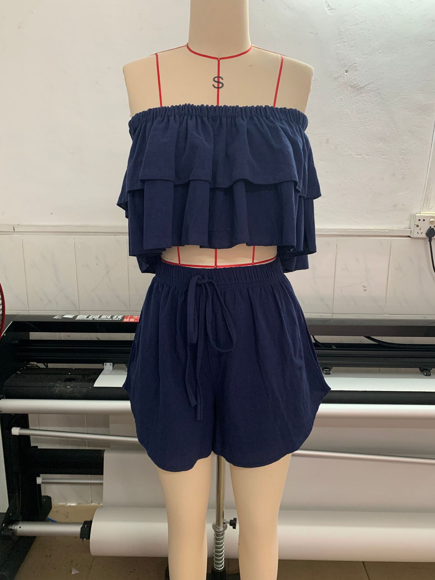Letnia moda damska: nowy, swob – Short Linen Drawstring recenzja i cena