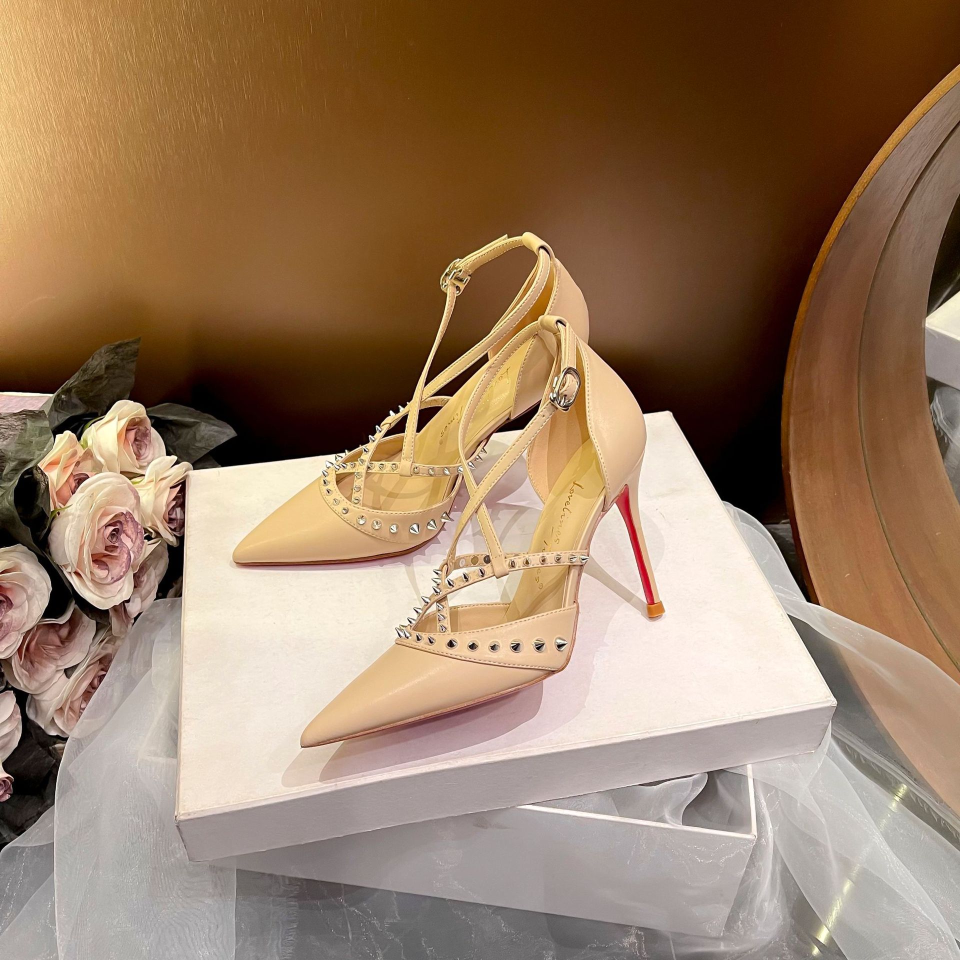 Retro Damskie Sandały Szpilki  – Casual Sandal Leather recenzja i cena