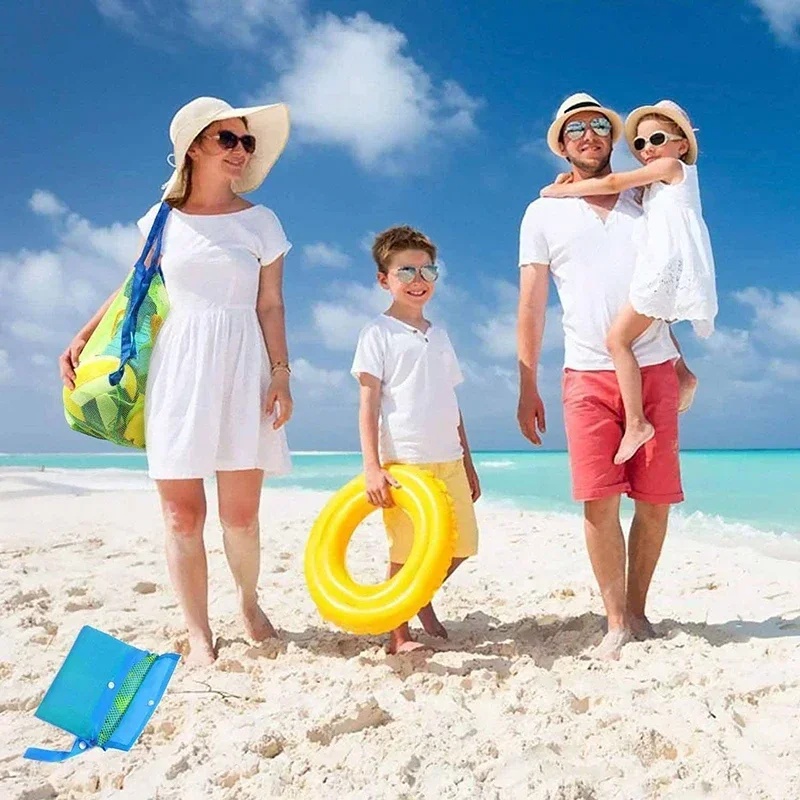 Przenośna siatkowa torba dla d – Beach Towel Large recenzja i cena