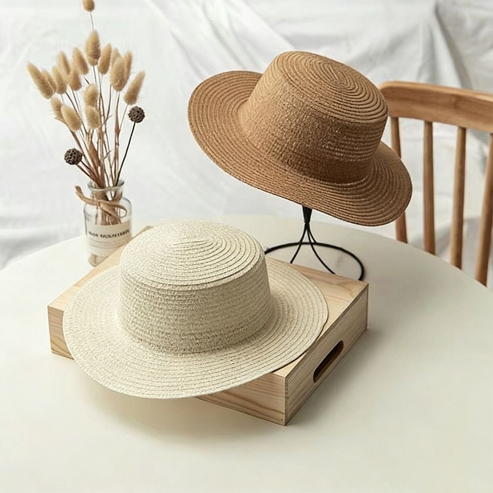 Modny kapelusz słomkowy z szer – Bucket Hat Straw recenzja i cena