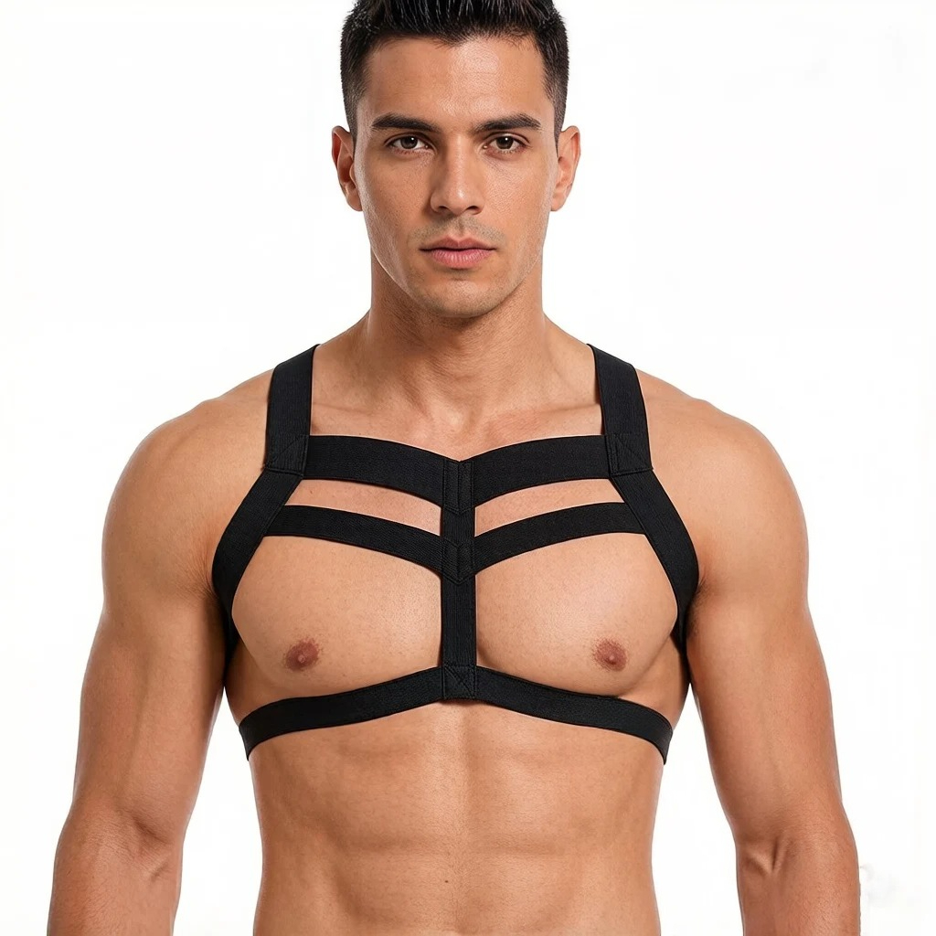 Męska uprząż z regulowanymi pa – Tank Top Muscle recenzja i cena