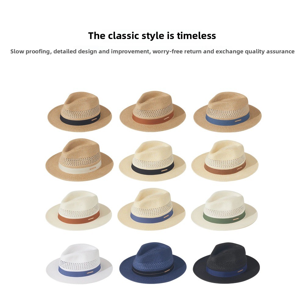 Duży rozmiar 60 cm Panama Jazz – Bucket Hat Straw recenzja i cena
